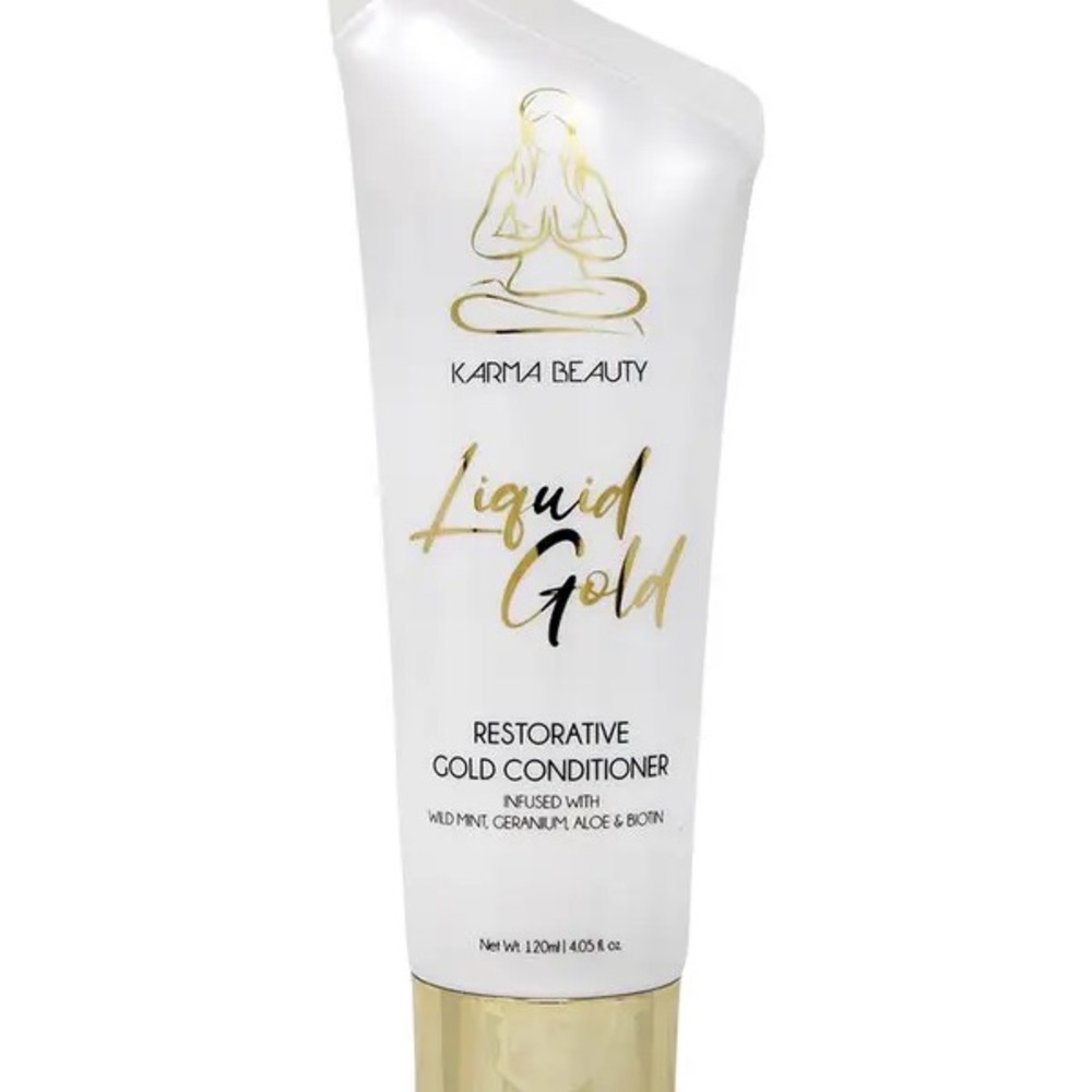Liquid Gold Restorative Conditioner - White and Gold